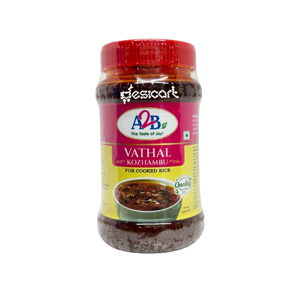 A2B VATHAL KOZHAMBU RICE MIX 400GM