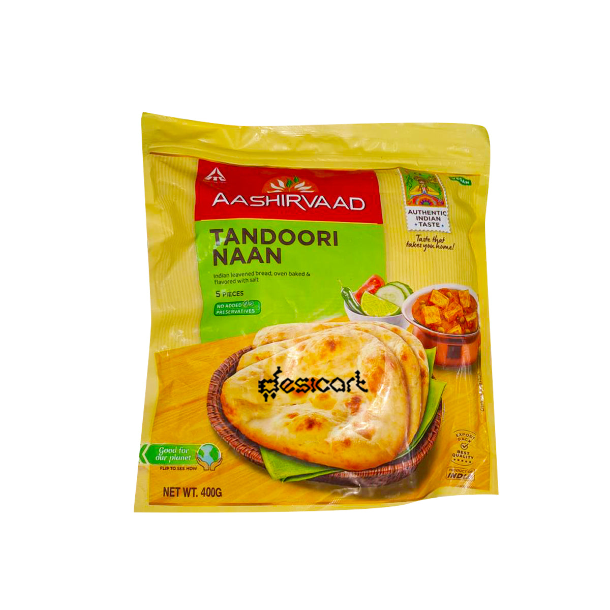 Aashirvaad Tandoori Naan 400g