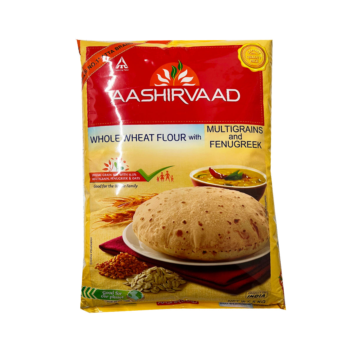 Aashirvaad Multigrains and Fenugreek Atta 5kg