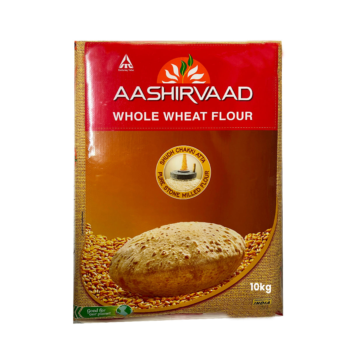 AASHIRVAAD WHEAT ATTA (EXPORT PACK) 10KG