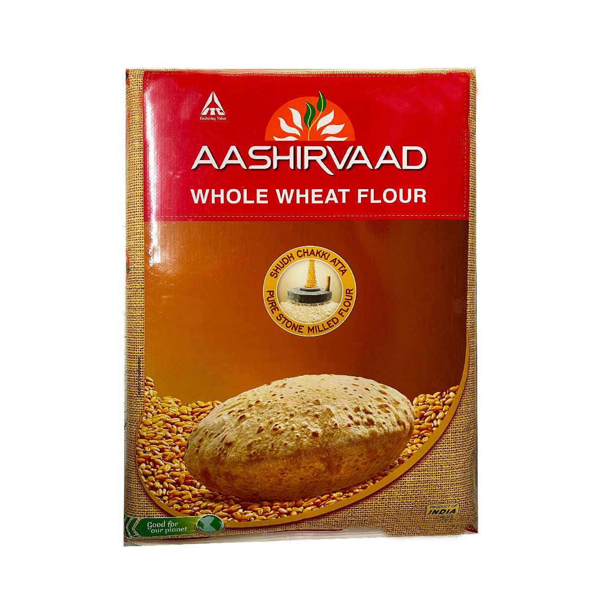 AASHIRVAAD WHEAT ATTA (EXPORT PACK) 1kg
