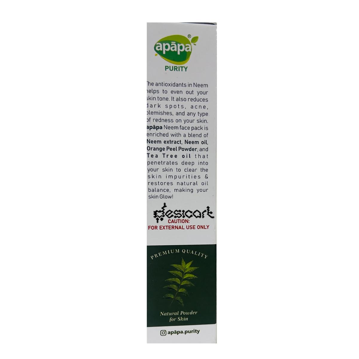 APAPA NEEM FACE PACK 100G