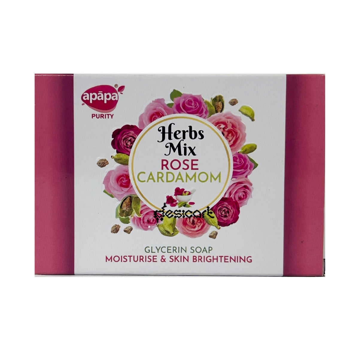 APAPA ROSE CARDAMOM SOAP 125G