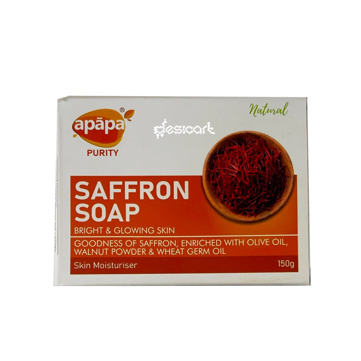 APAPA SAFFRON SOAP 150G