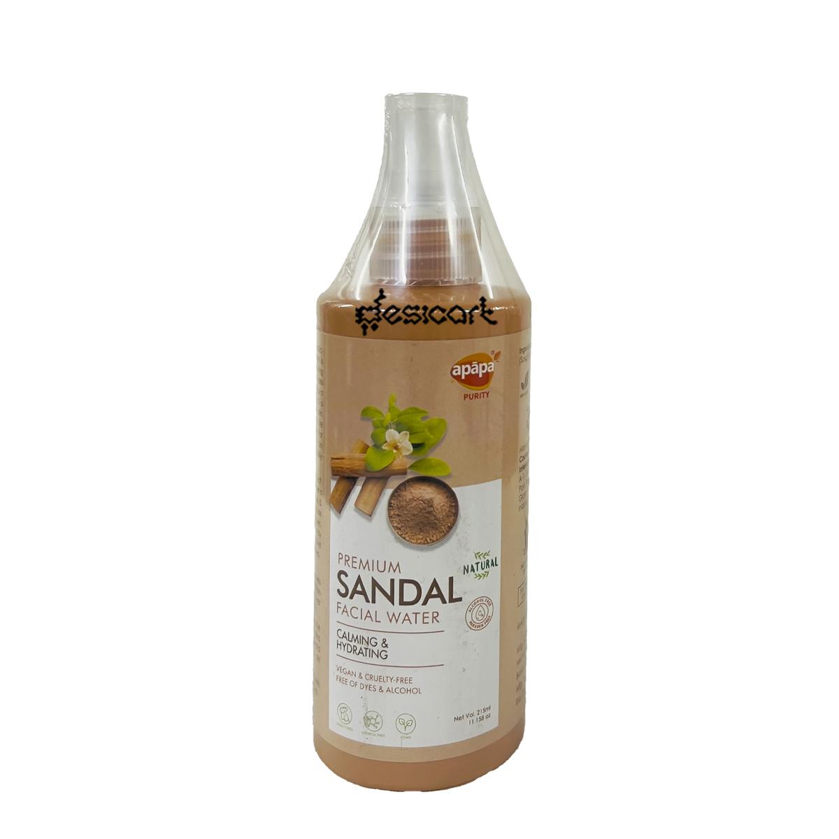 APAPA SANDAL FACIAL WATER 215ML