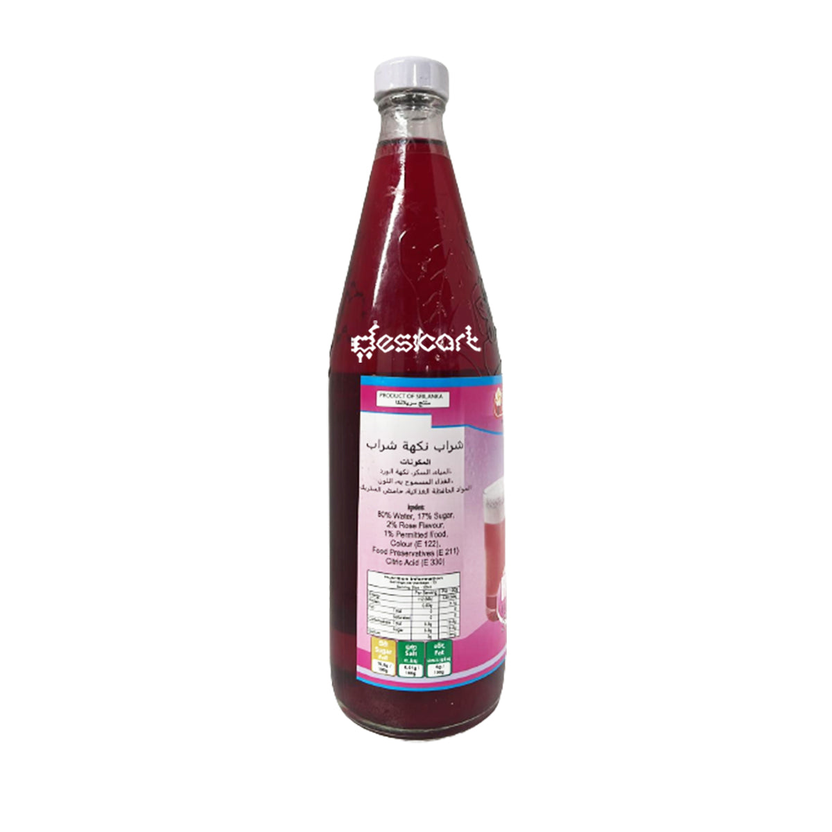 Araliya Rose Flavour Syrup 750ml