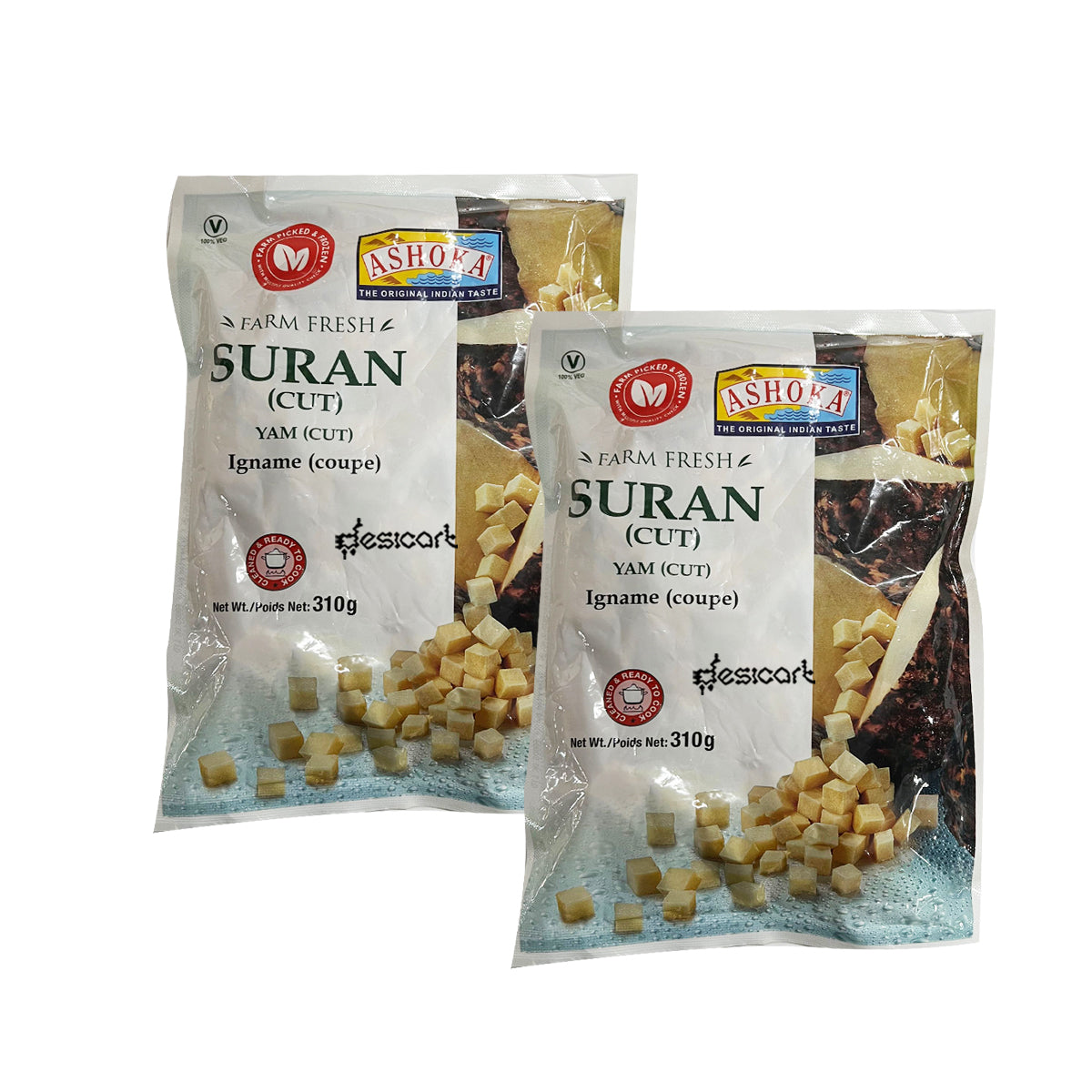 ASHOKA SURAN CUT (PACK OF 2) 310G