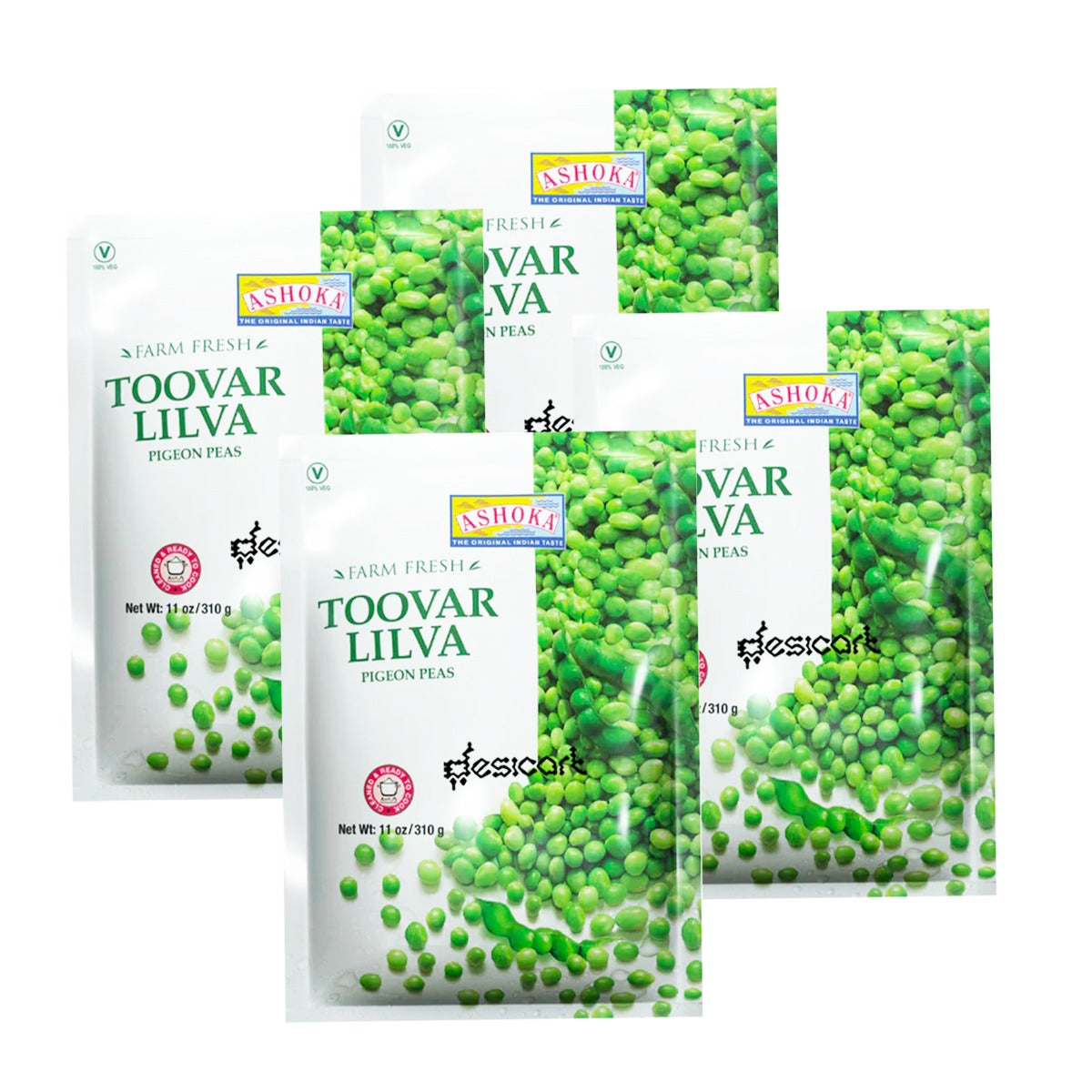 ASHOKA TOOVAR LILVA (PACK OF 4) 310G