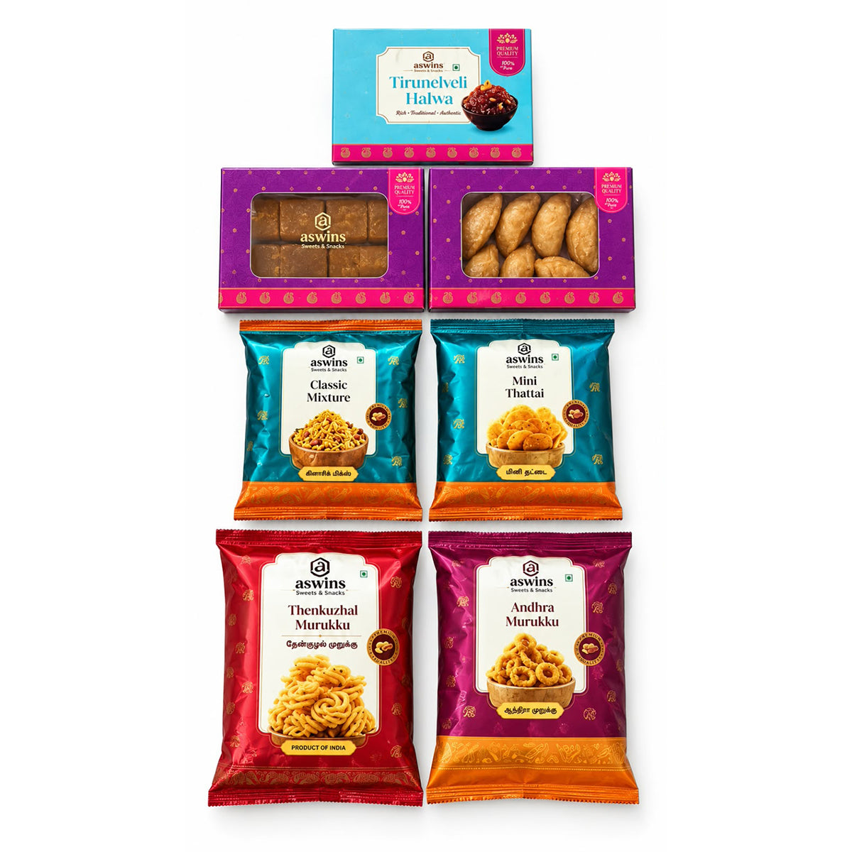Buy Aswins Diwali Gift Box at Desicart.co.uk - Online Indian Grocery Store UK