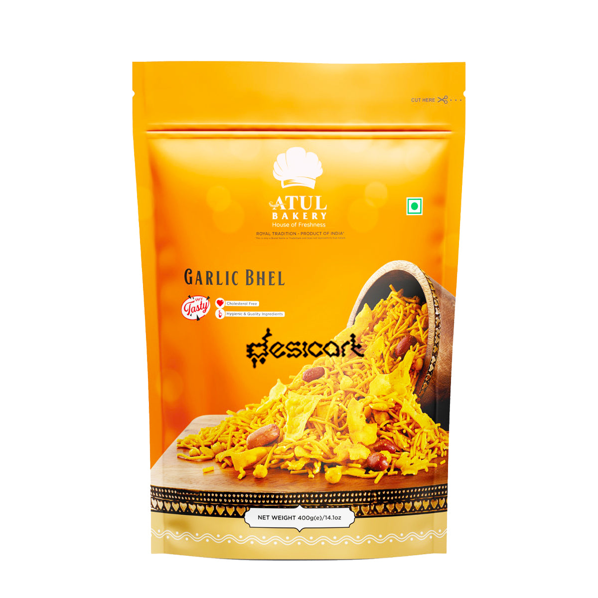 Atul Bakery Garlic Bhel 400g