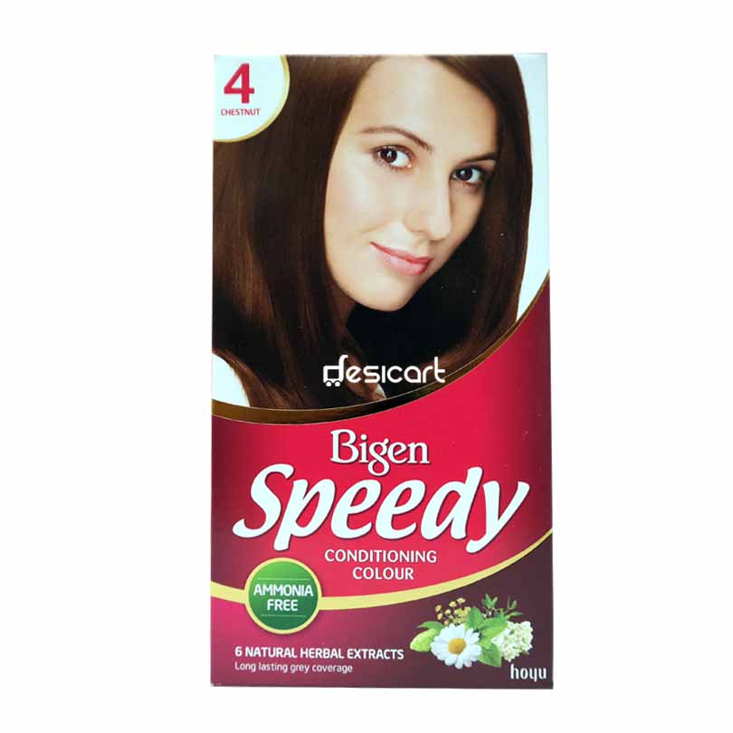 BIGEN SPEEDY CHESTNUT COLOR NO 4