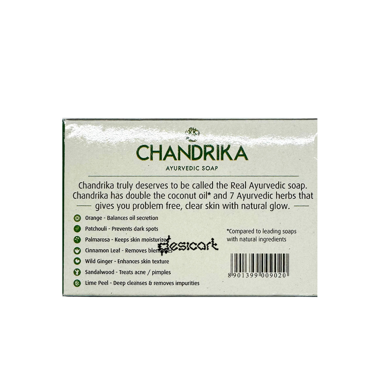 CHANDRIKA AYURVEDIC SOAP 75G