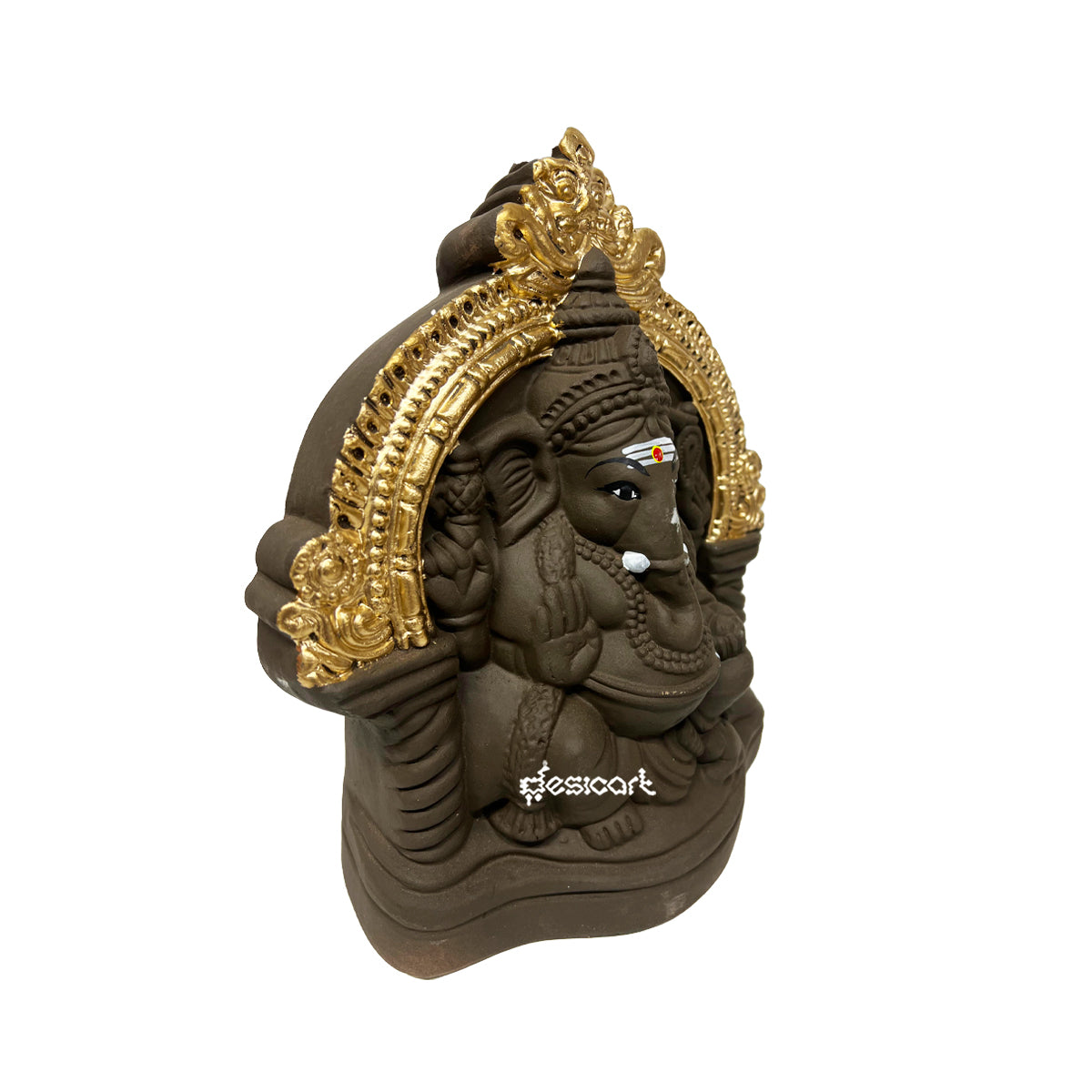 CLAY VINAYAGAR 10 INCH (69821)