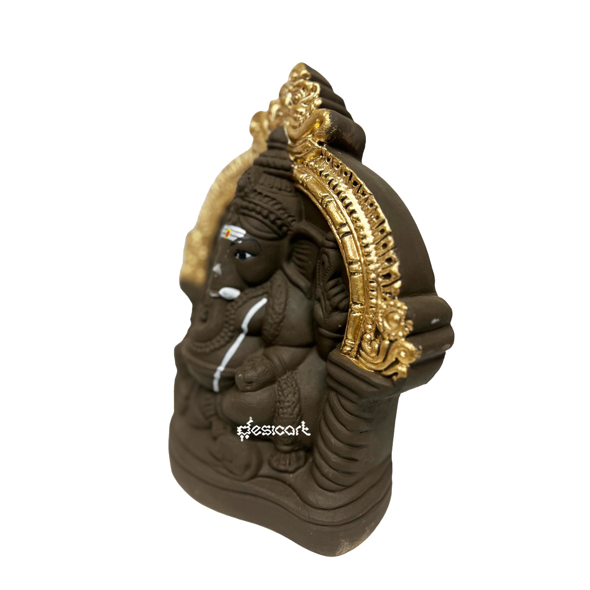 CLAY VINAYAGAR 10 INCH (69821)