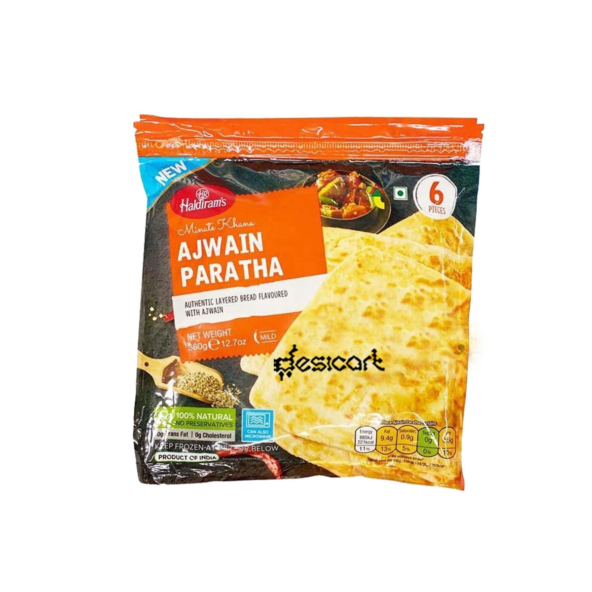 HALDIRAM'S AJWAIN PARATHA 360G