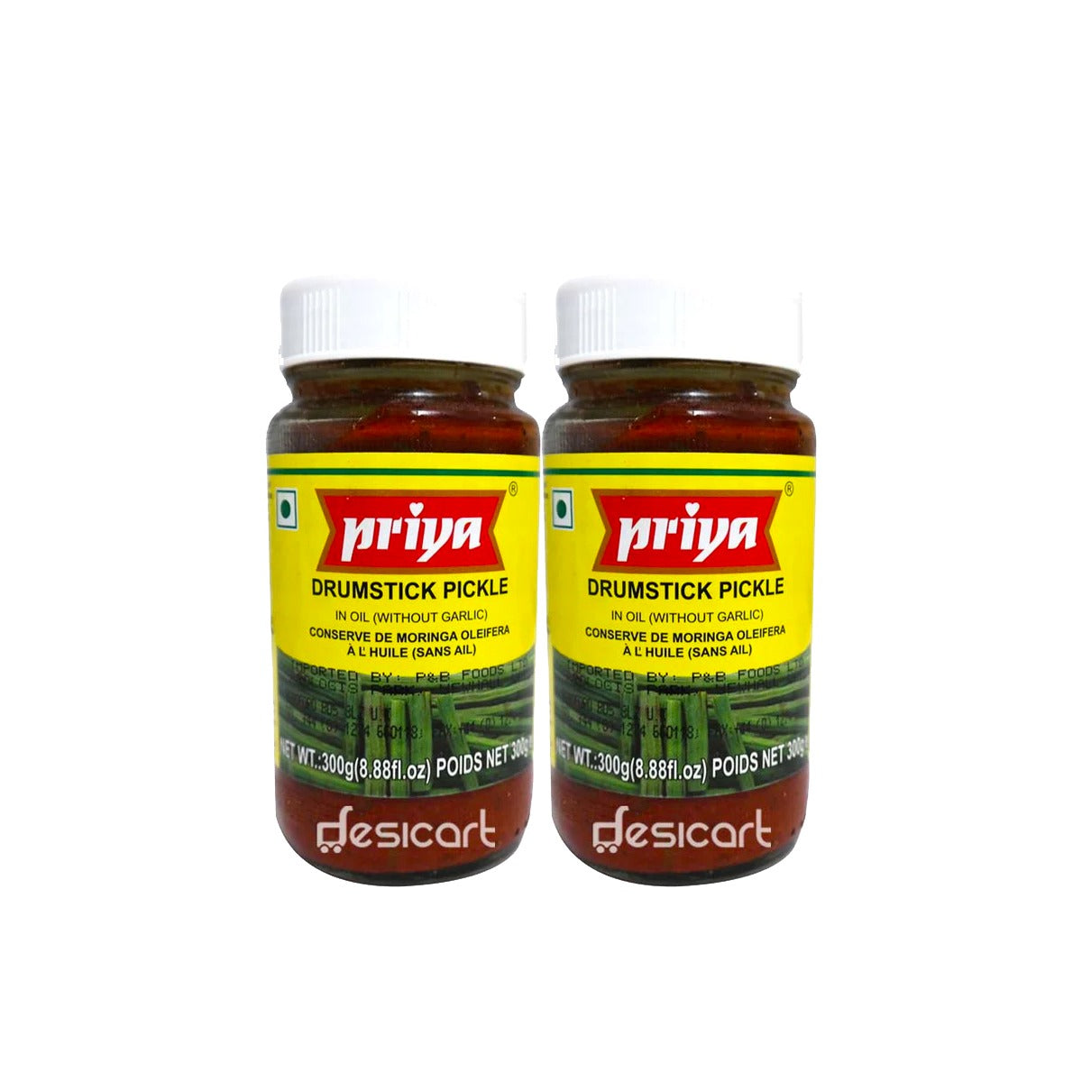 PRIYA DRUMSTICK PICKLE 300G (PACK OF 2)