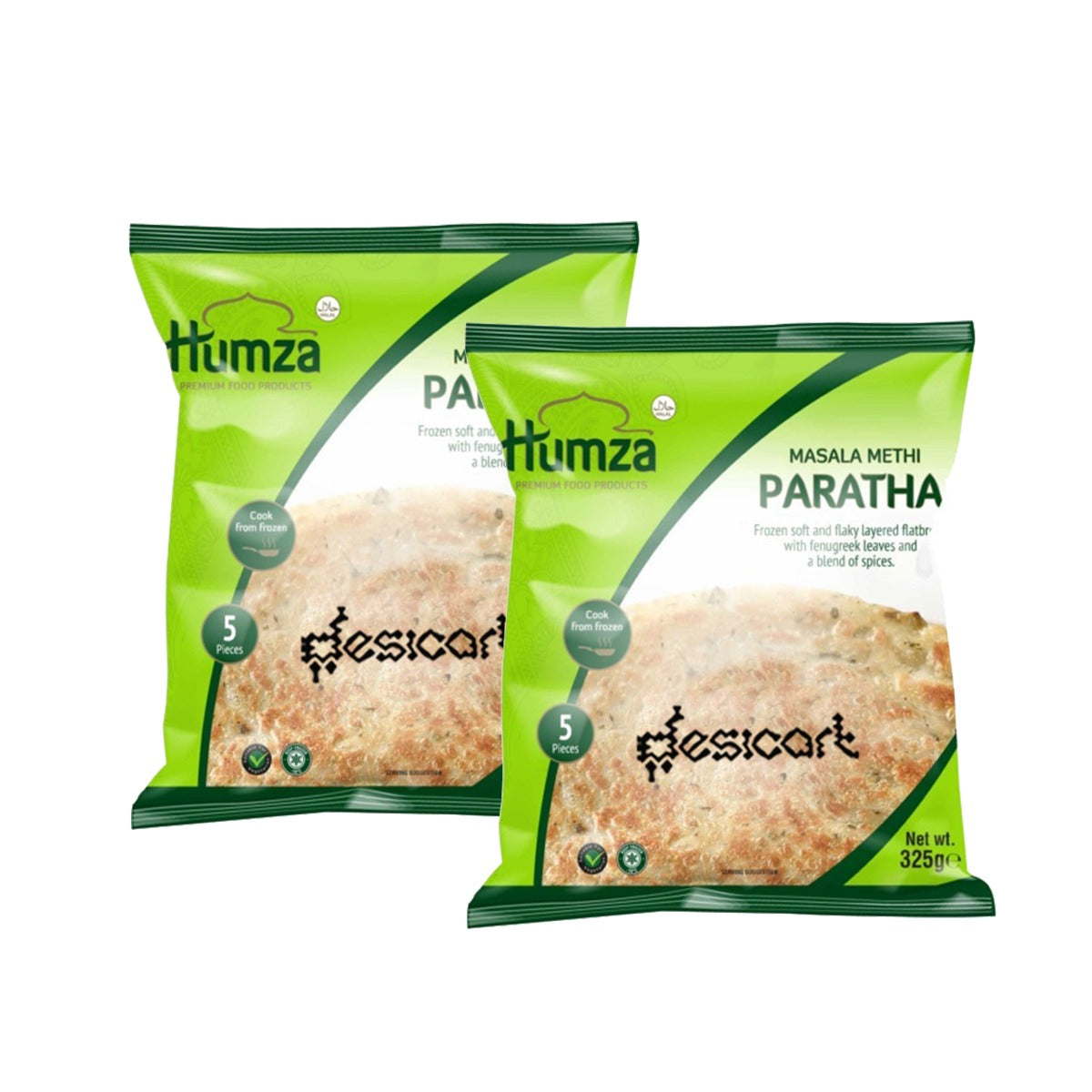 HUMZA MASALA METHI PARATHA 325G (PACK OF 2)