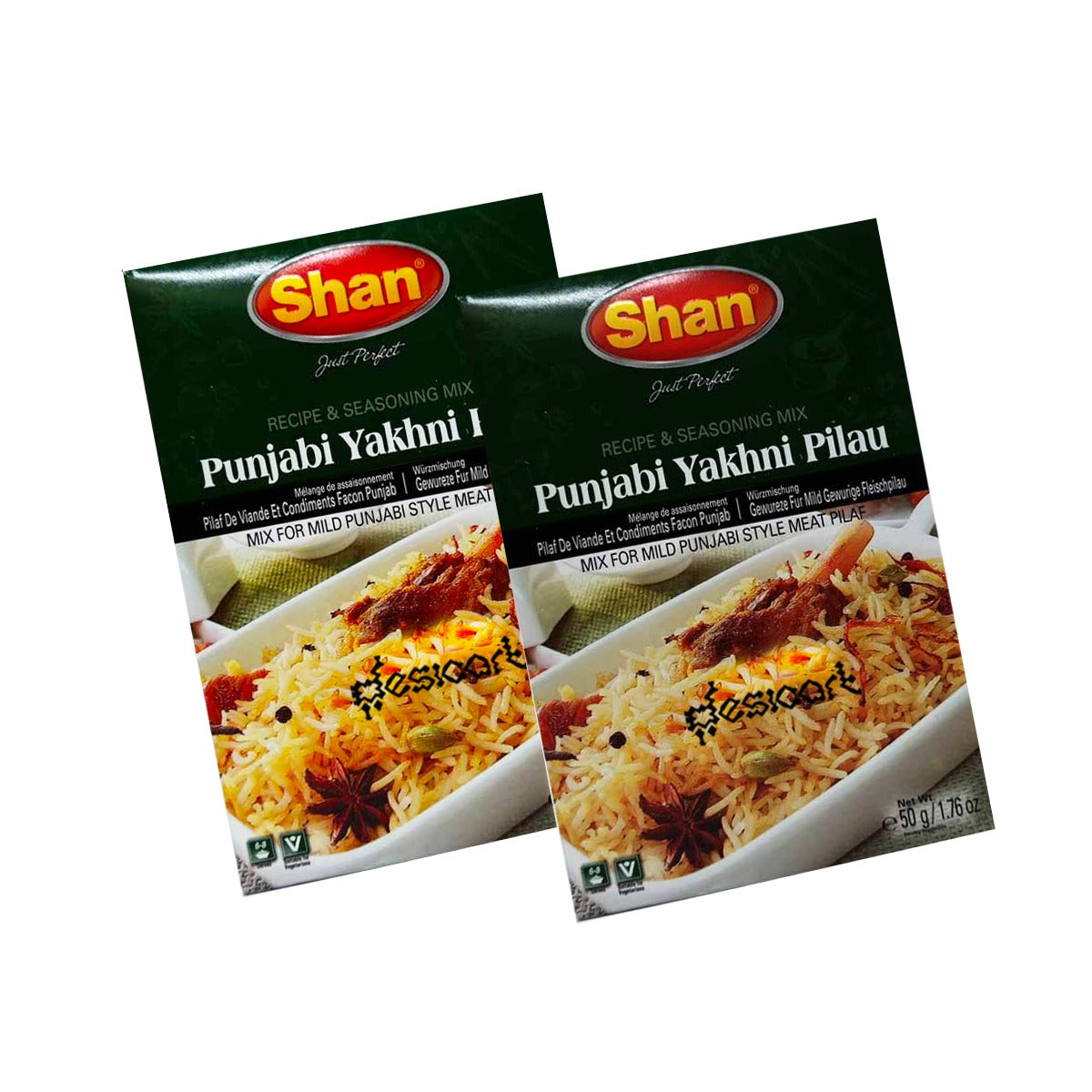 SHAN BIRYANI PUNJABI YAKHNI MIX 50G(PACK OF 2)