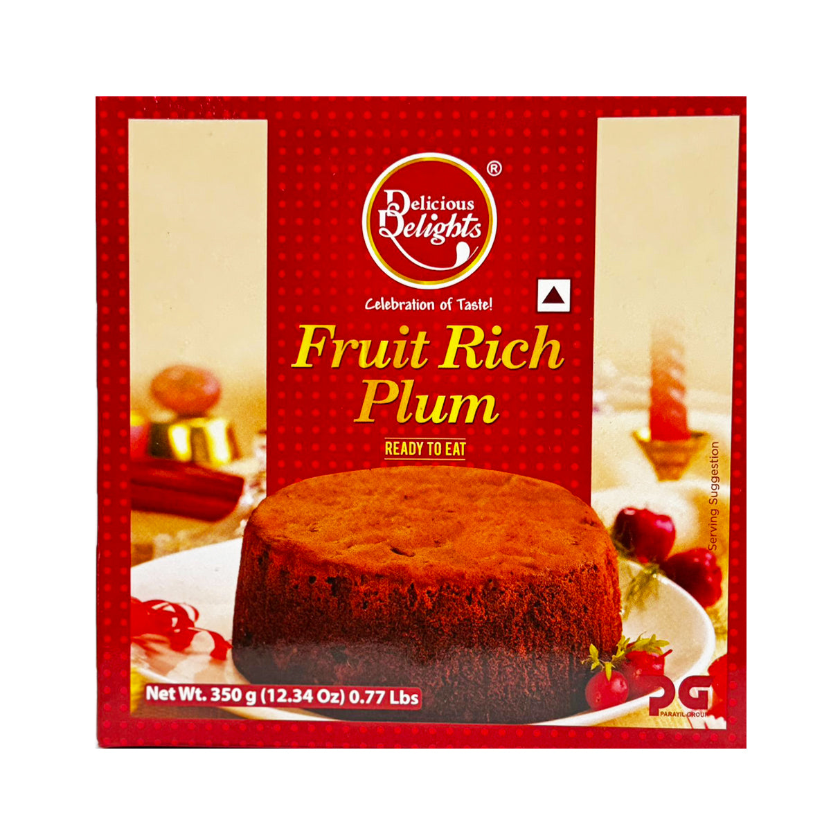 Delicious Delights Fruit Rich Plum 350g