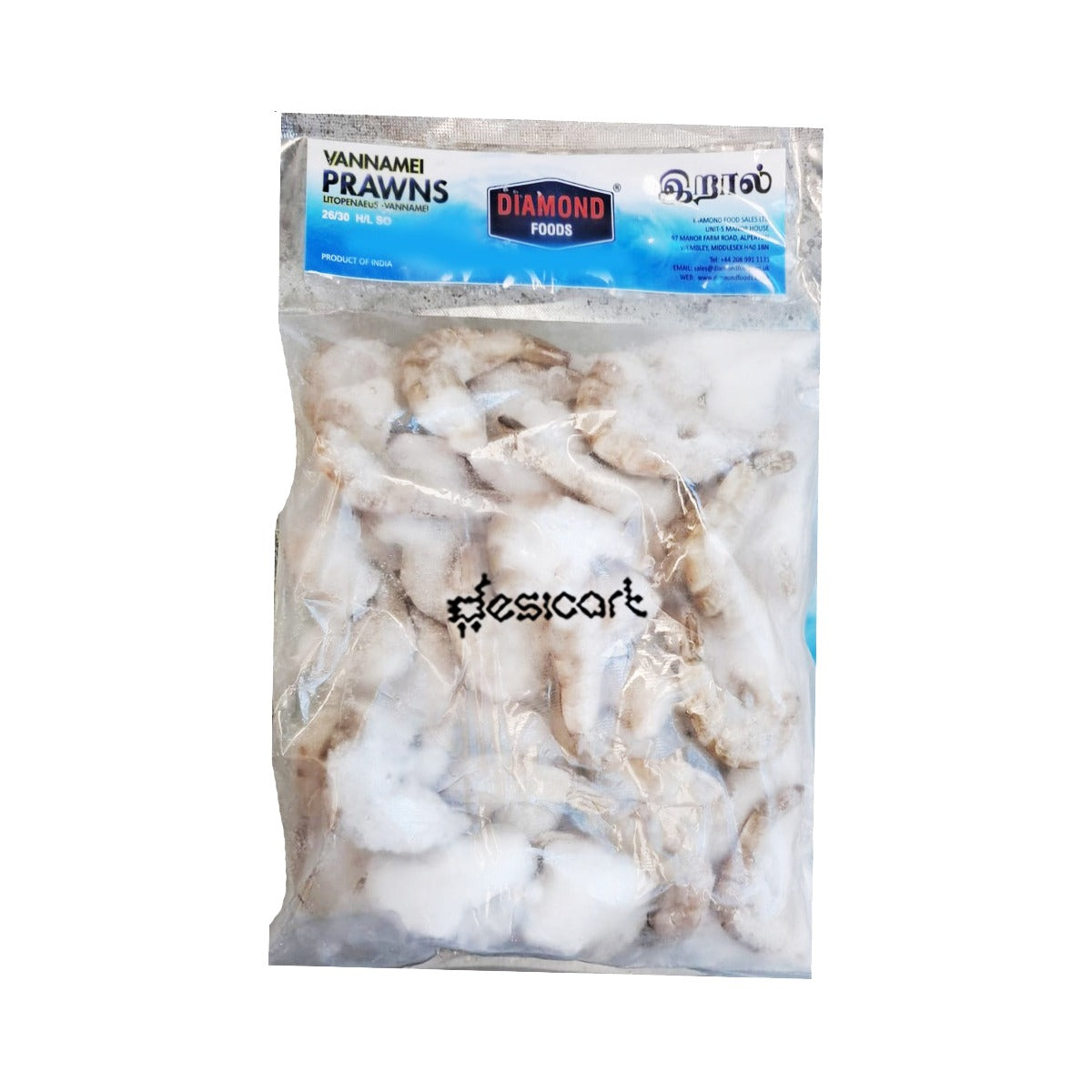 Diamond Vannamei Prawn 600g