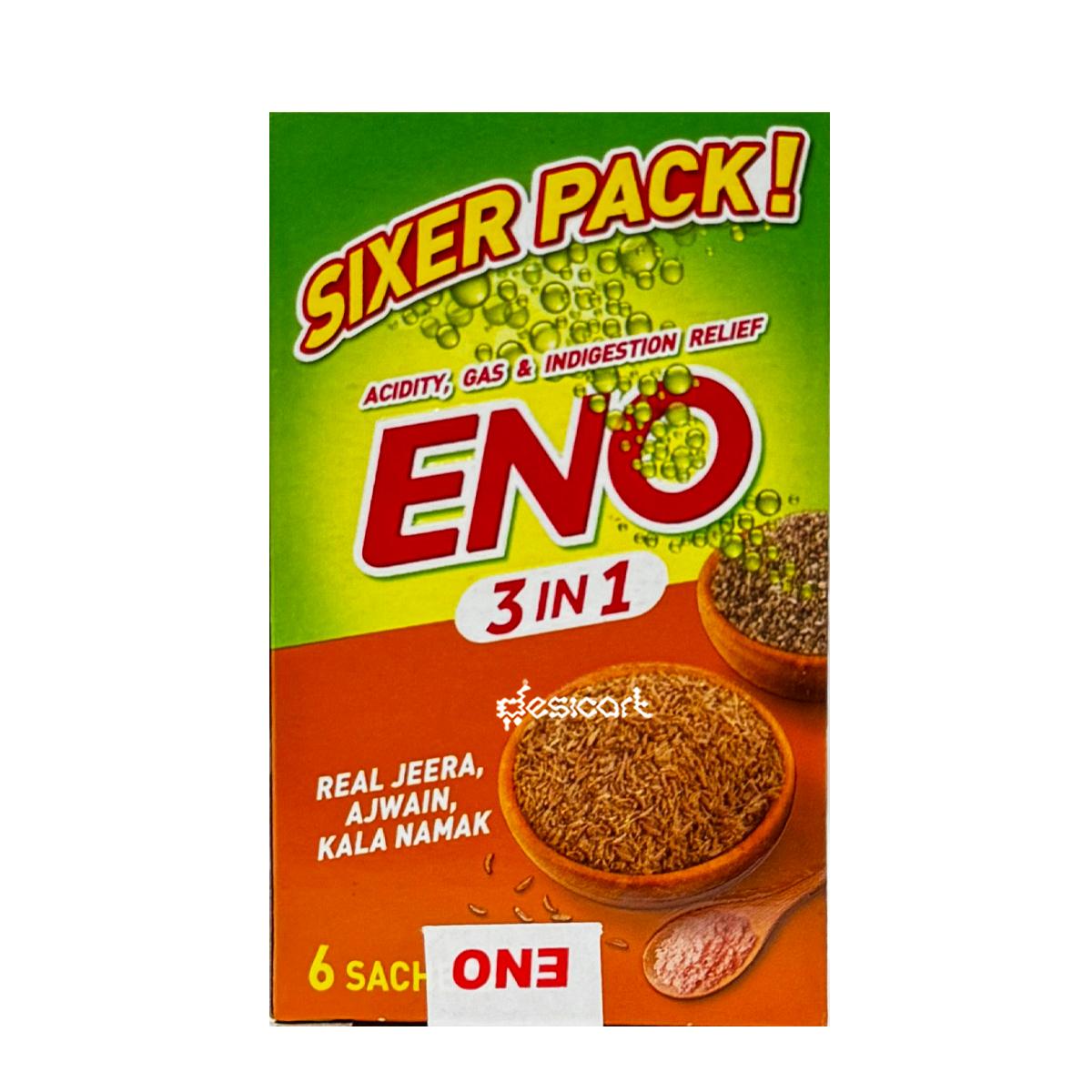 ENO 3 IN 1 SACHET(REAL JEERA,AJWAIN,KALA NAMAK)
