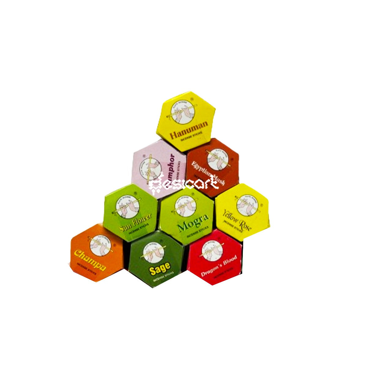 Flute Incense Stick Pack of 9