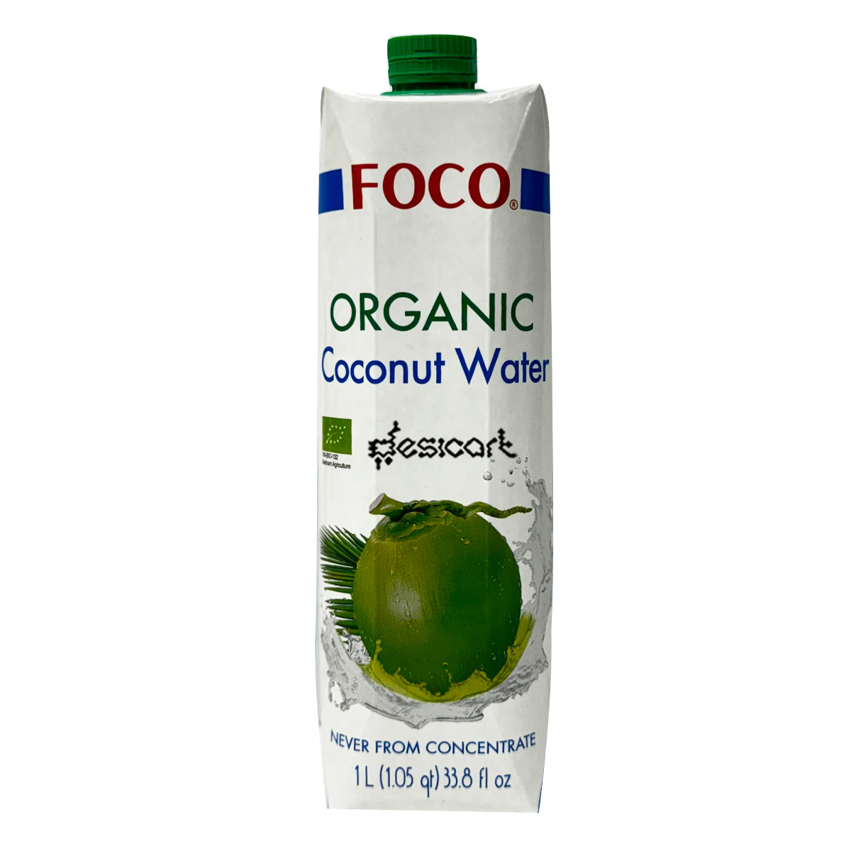 FOCO ORGANIC COCONUT WATER 1L