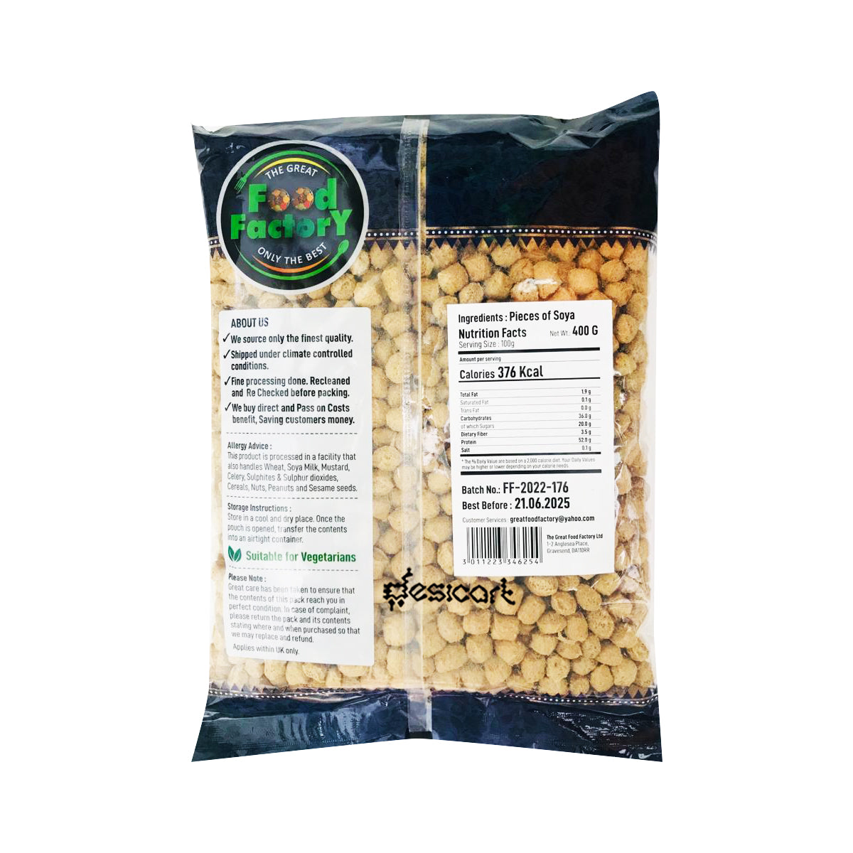 Food Factory Soya Chunks 400g