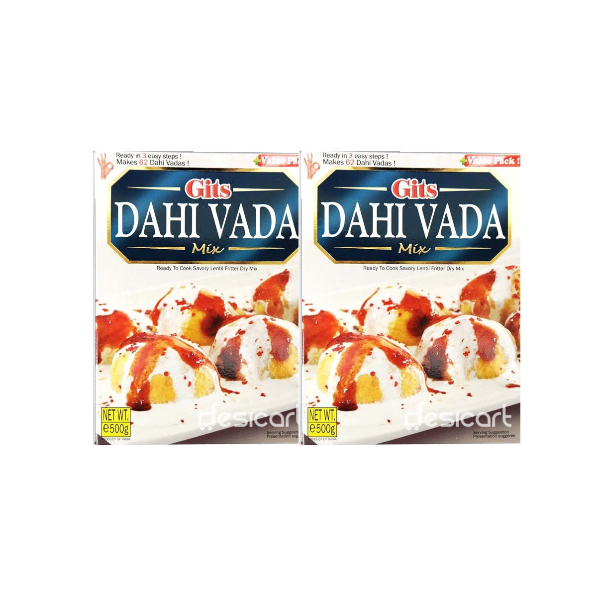 Gits Dahi Vada Mix 500g (Pack of 2)