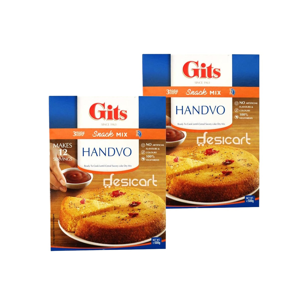 Gits Handvo Mix 500g (Pack of 2)