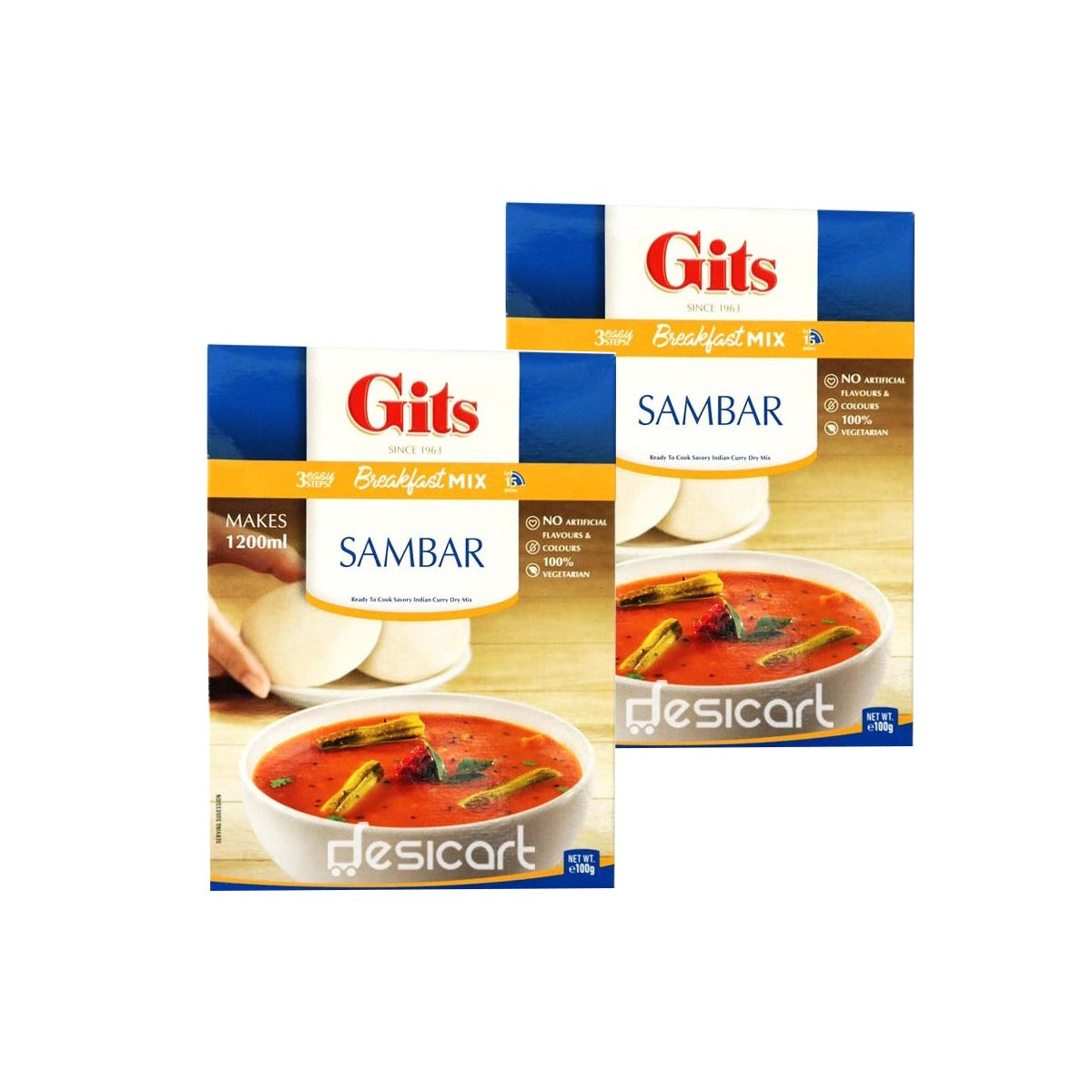 Gits Sambar Mix 100g (Pack of 2)