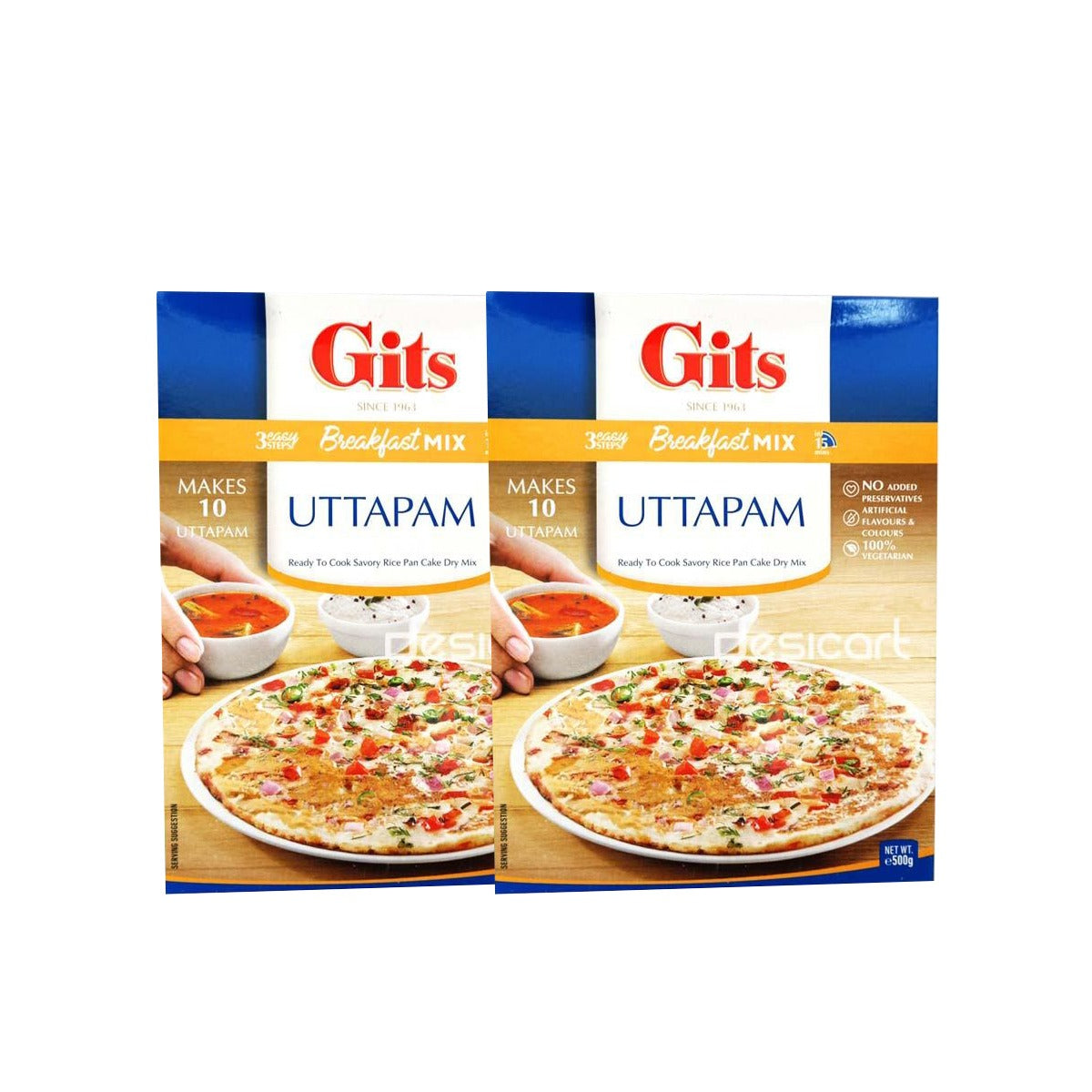 Gits Uttapam Mix 500g (Pack of 2)