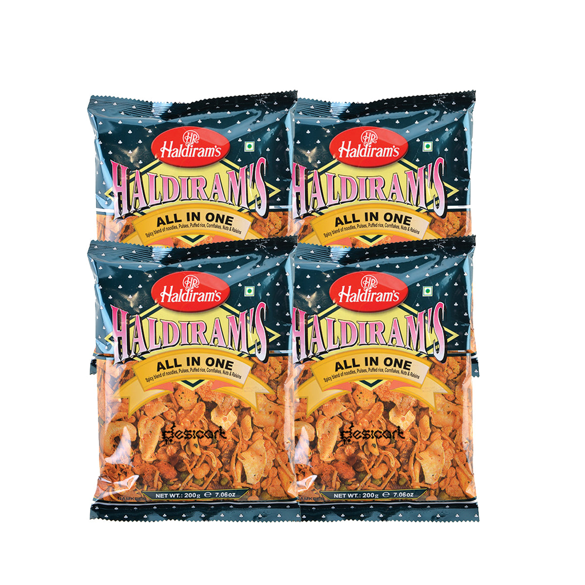 HALDIRAM'S ALL IN ONE(PACK OF 4) 200G