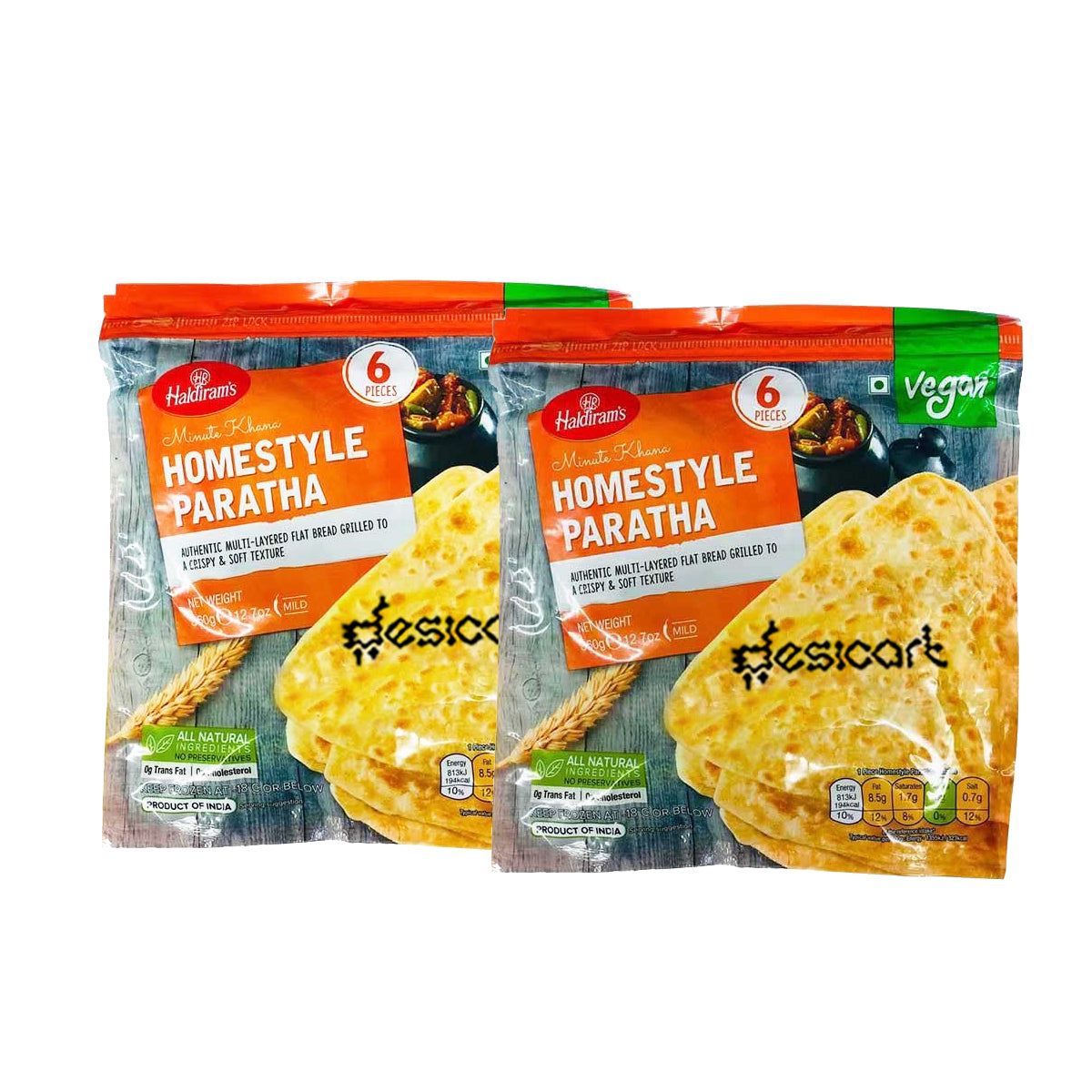 Haldiram's Homestyle Paratha 360g(Pack of 2)