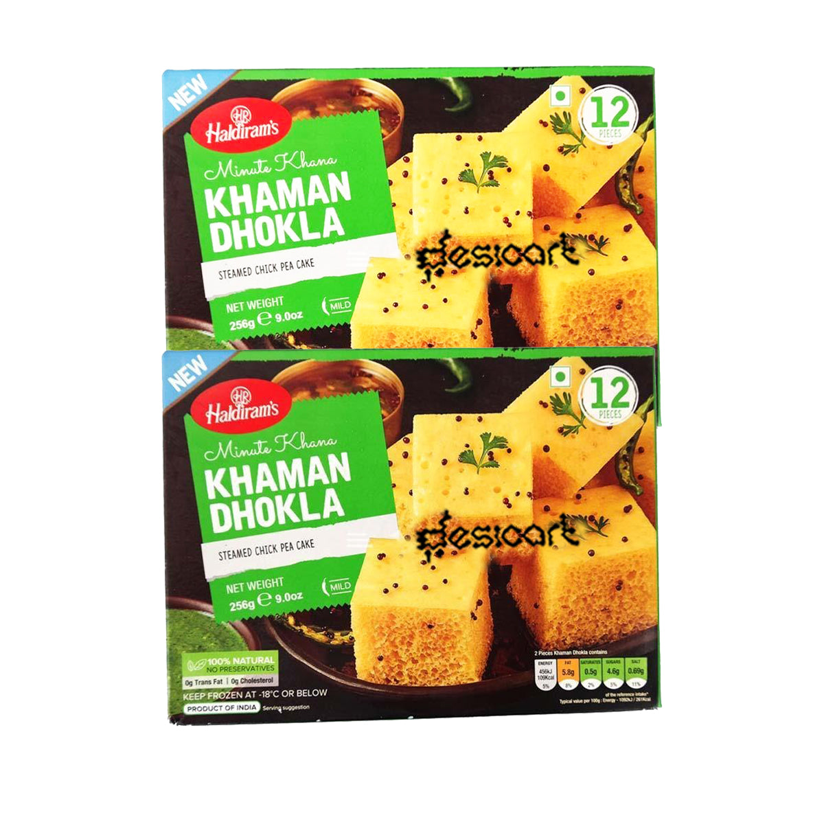 Haldiram's Khaman Dhokla (Pack of 2) 256g