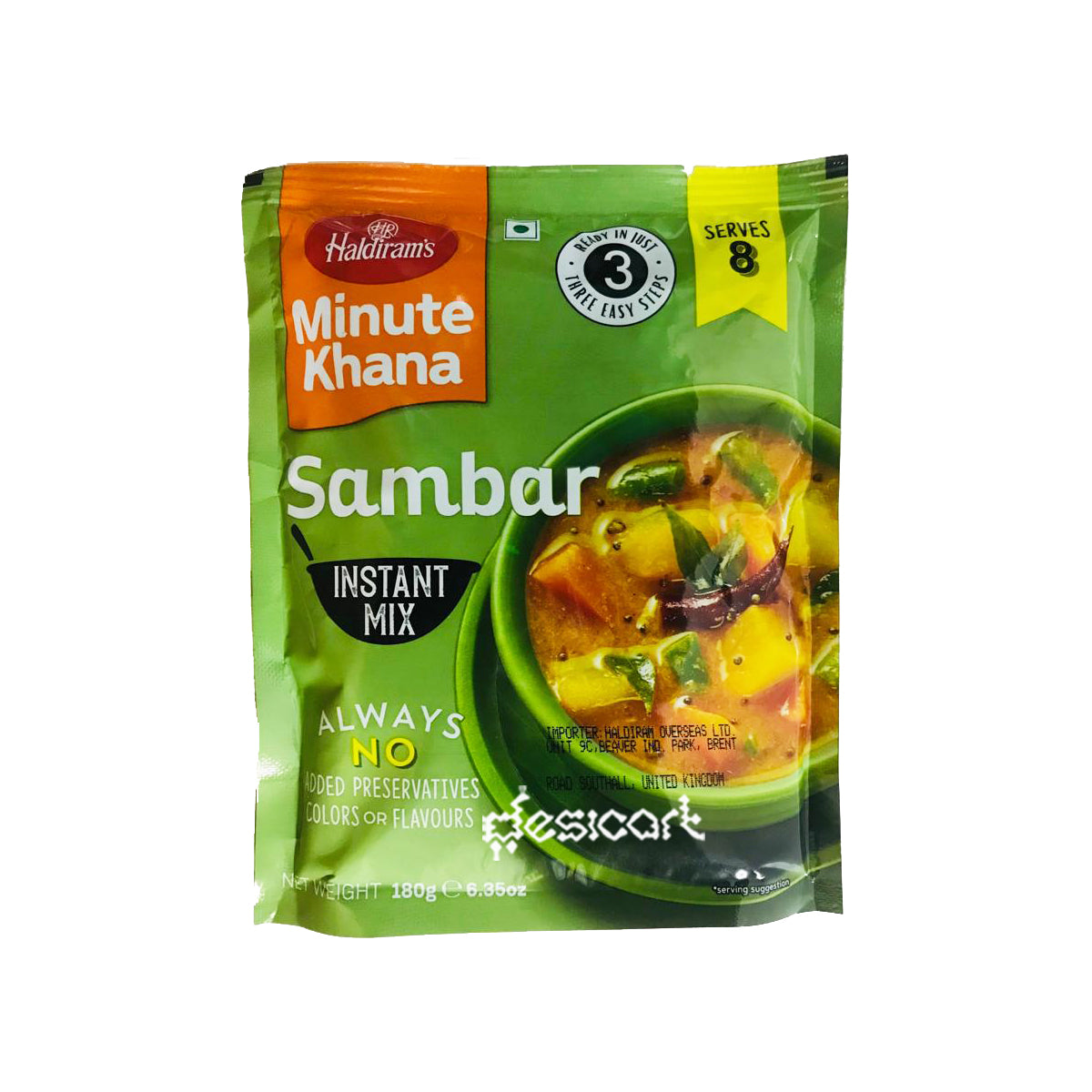 Haldiram's Sambar Instant Mix 180g