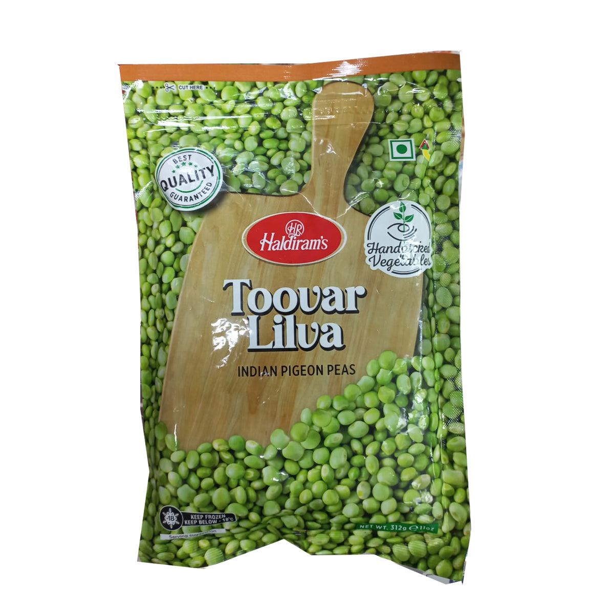 Buy Haldiram’s Toovar Lilva (Indian Pigeon Peas) 312g at desicart.co.uk - Online Indian Grocery Store UK