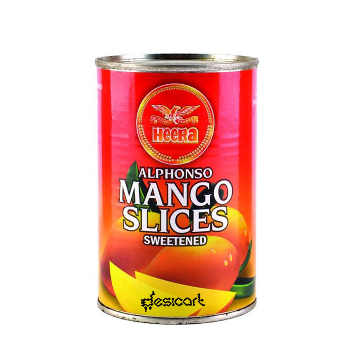 HEERA ALPHONSO MANGO SLICES SWEETENED 425G