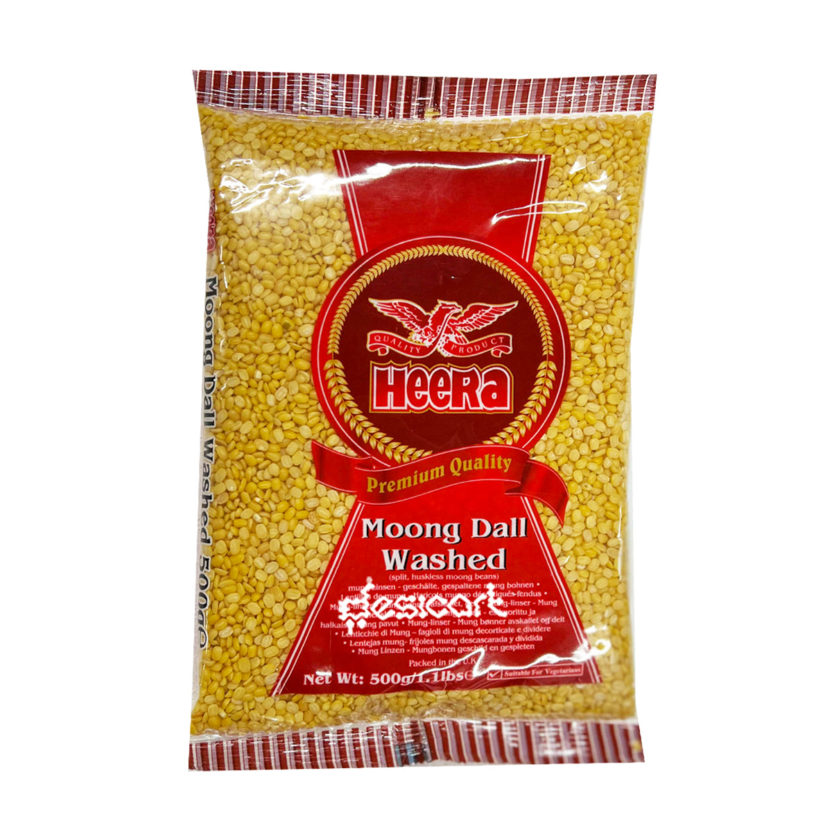 HEERA MOONG DAL WASHED  500G