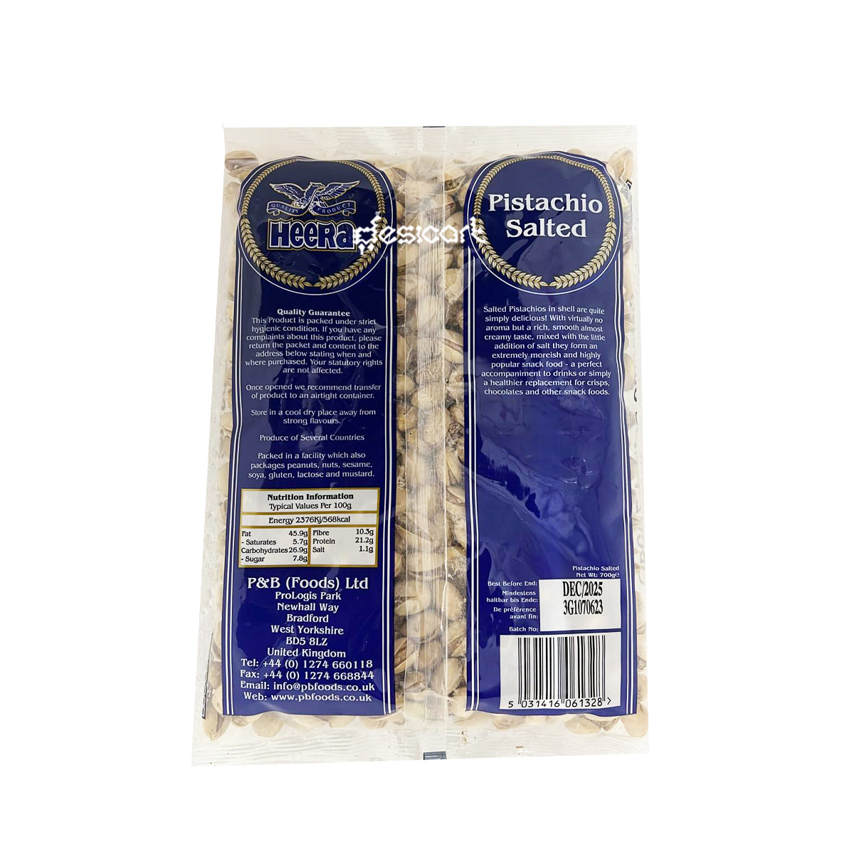 Heera Salted Pistachio 700g