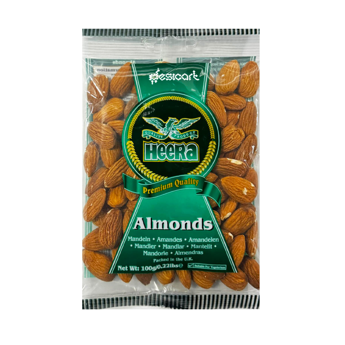 HEERA ALMONDS 100G