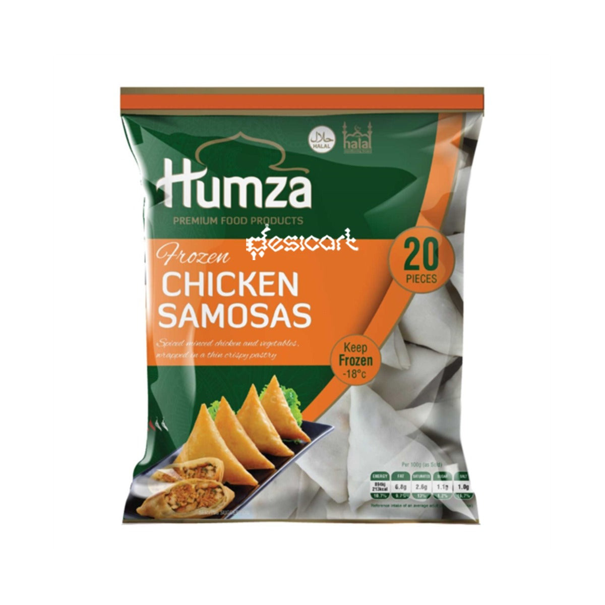 Humza Chicken Samosa 20 Pieces