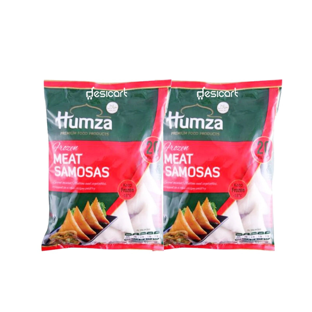 Humza Meat Samosa 650g (Pack of 2)