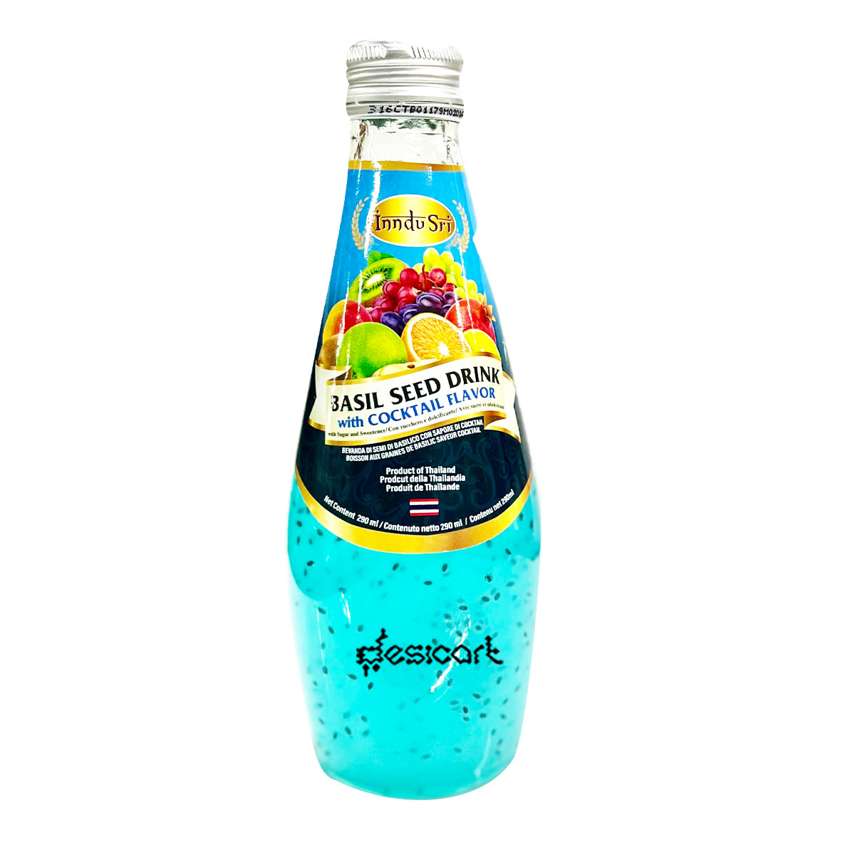 INNDU SRI BASIL SEED DRINK WITH COCKTAIL FLAVOUR 290ML