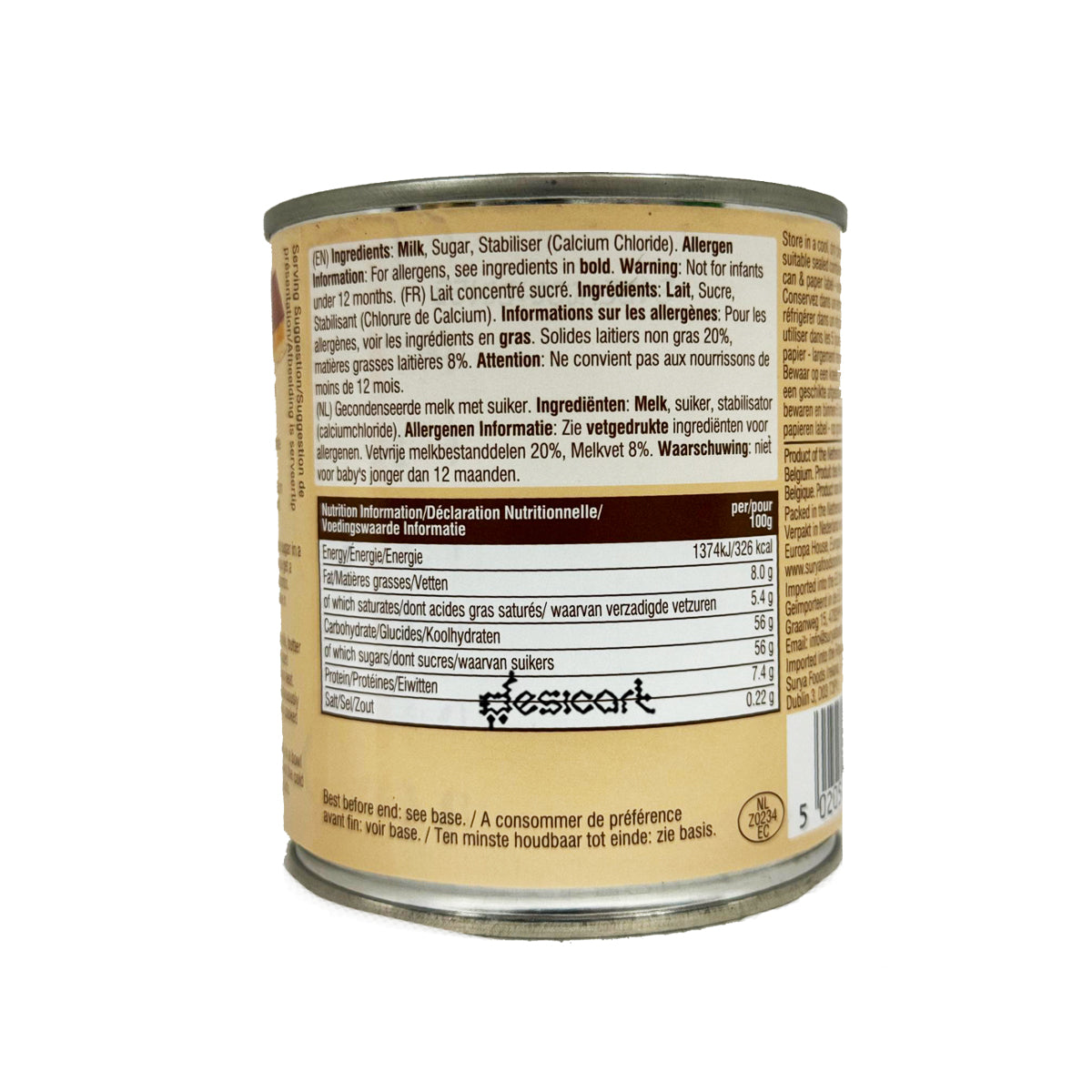 ISLAND SUN CONDENSED MILK 397G