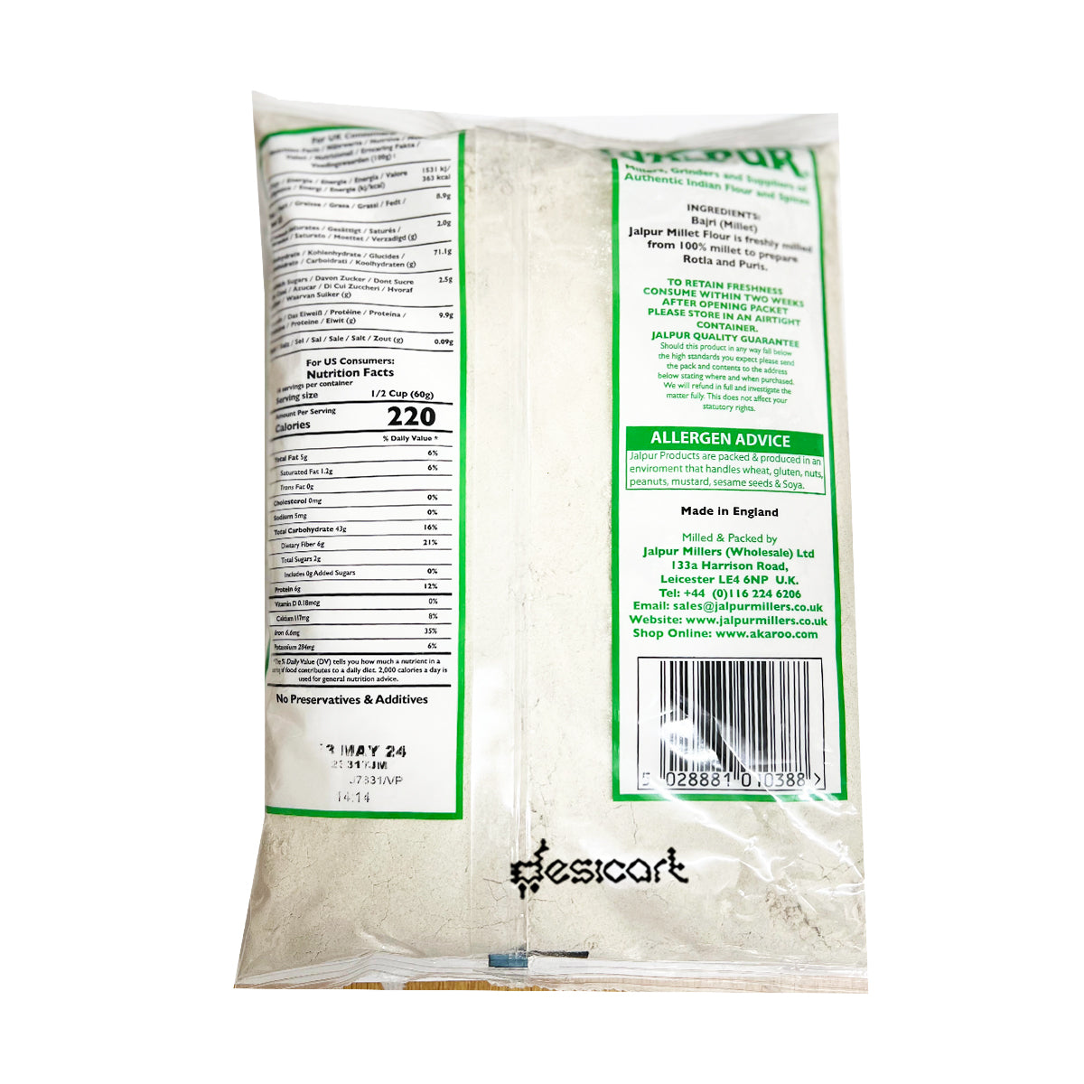 JALPUR BAJRI FLOUR 1KG