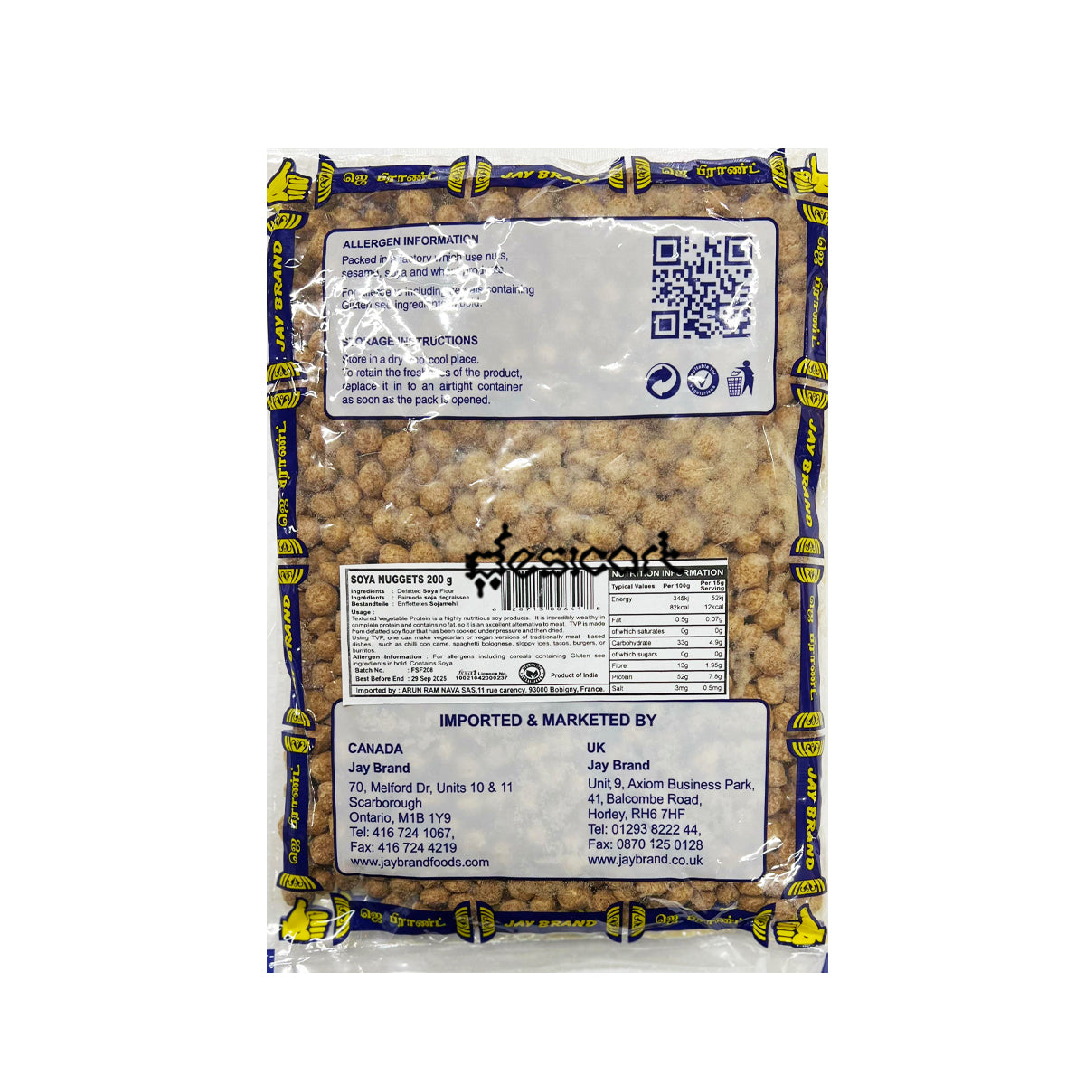 JAY BRAND SOYA ROUND 200G