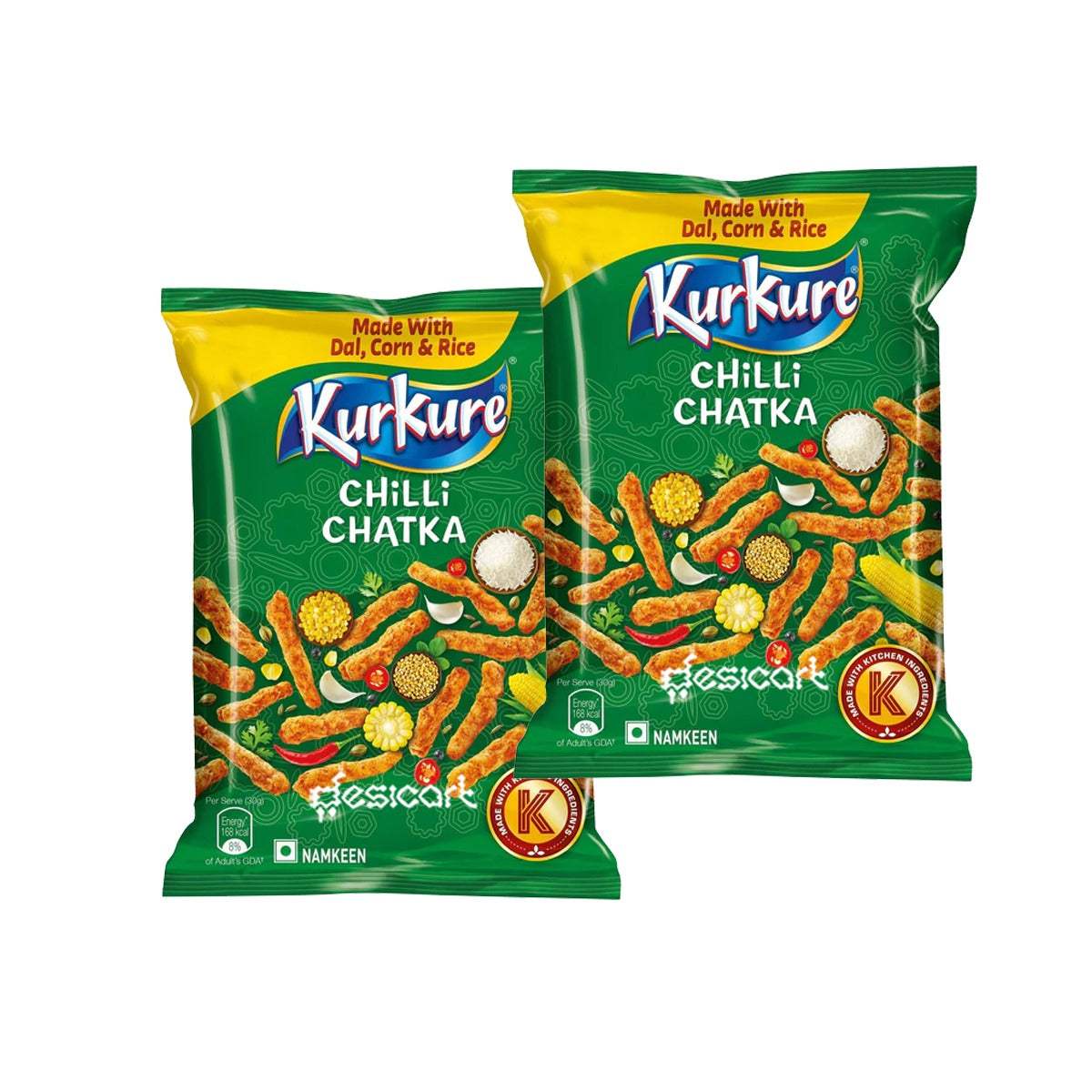 KURKURE CHILLI CHATKA (PACK OF 2) 82g