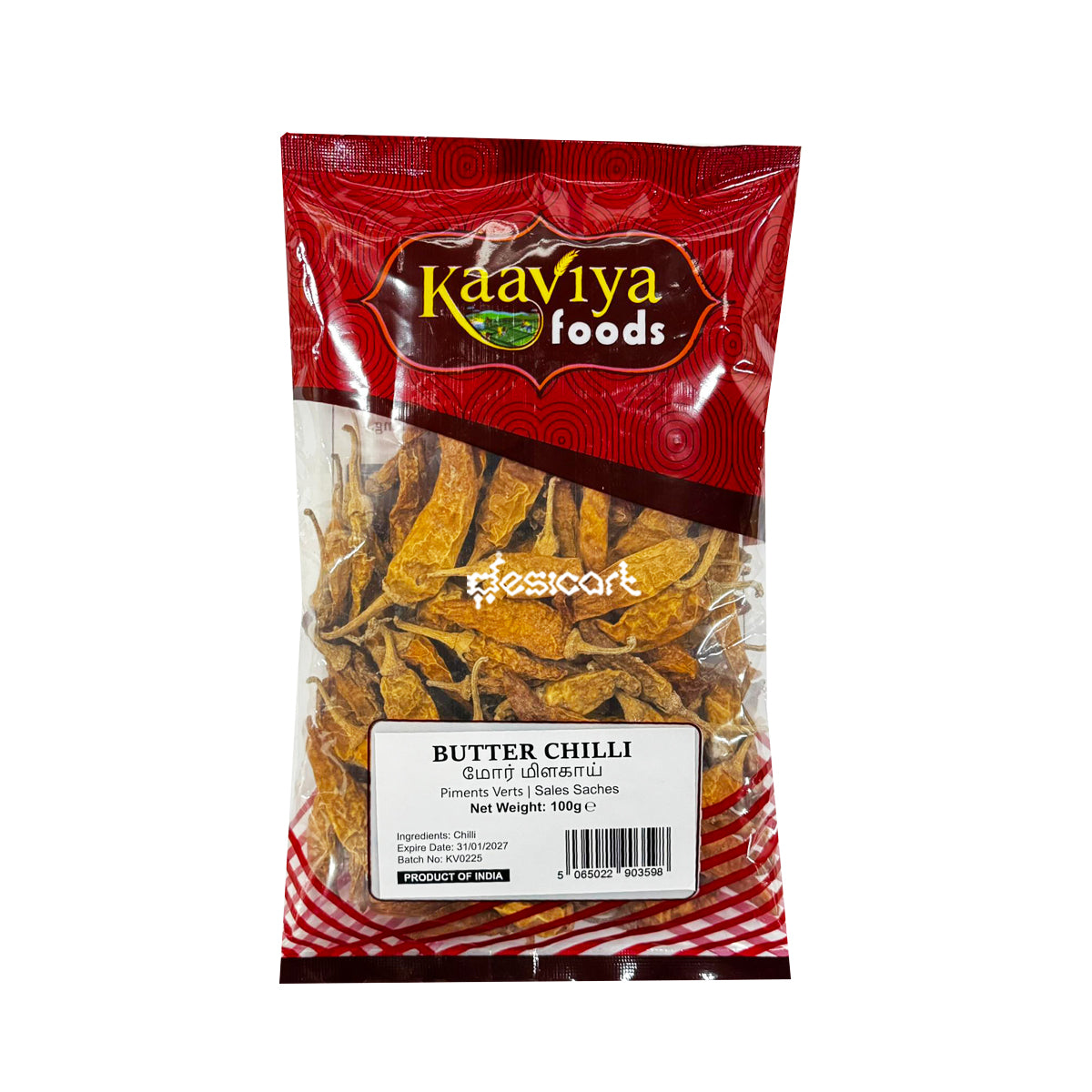 KAAVIYA BUTTER CHILLI 100G