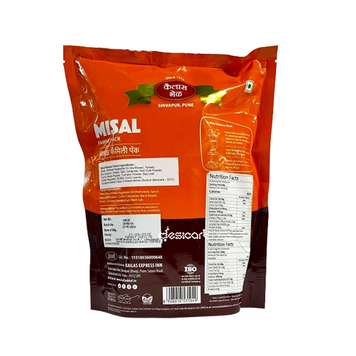 KAILAS BHEL MISAL (FAMILY PACK )400G